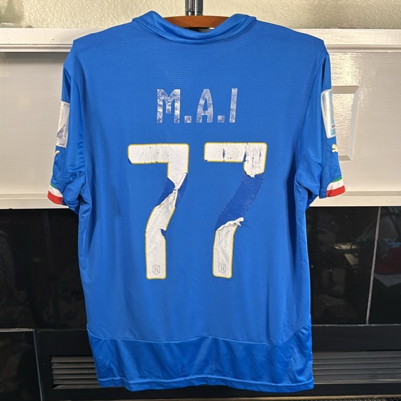 2014 Italia World Cup Jersey-Medium - Picture 2 of 5